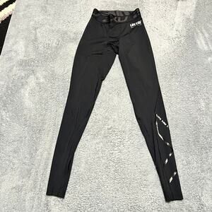 2XU Compression Tight Leggings Mens Medium Tall Black Training Base Layer